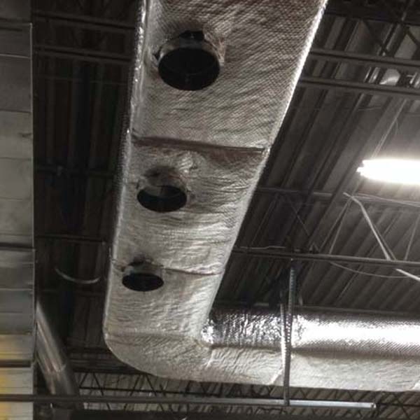 hvac pipe insulation bubble foil